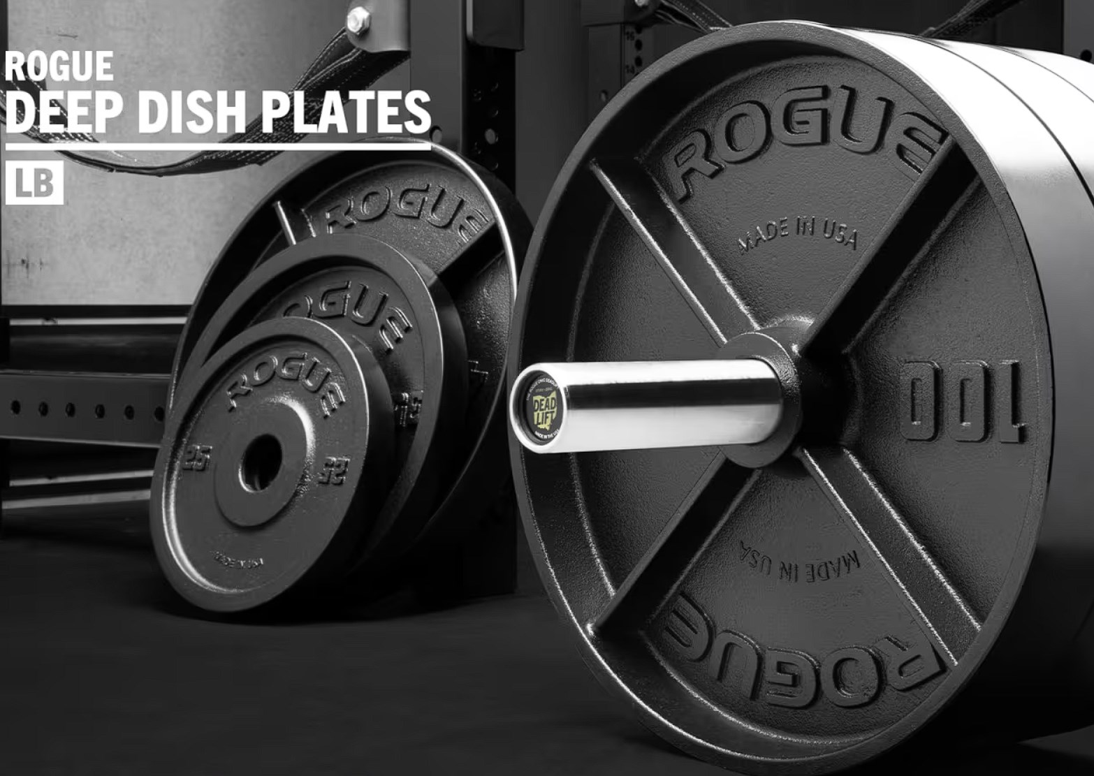 Rogue Deep Dish Iron Weight Plates