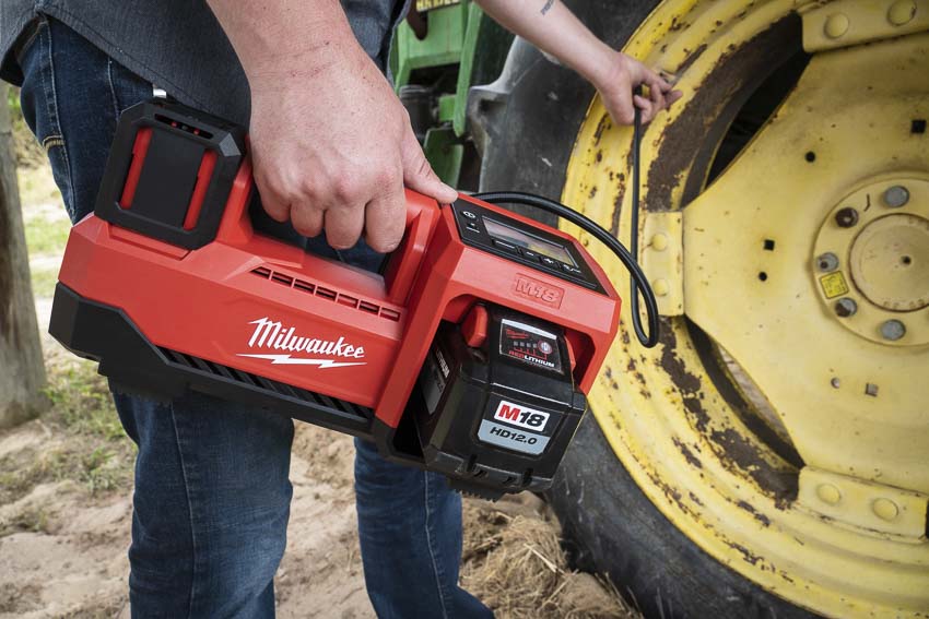 Milwaukee M18 Tire Inflator