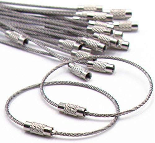 Aircraft Cable Keyring / Keychain