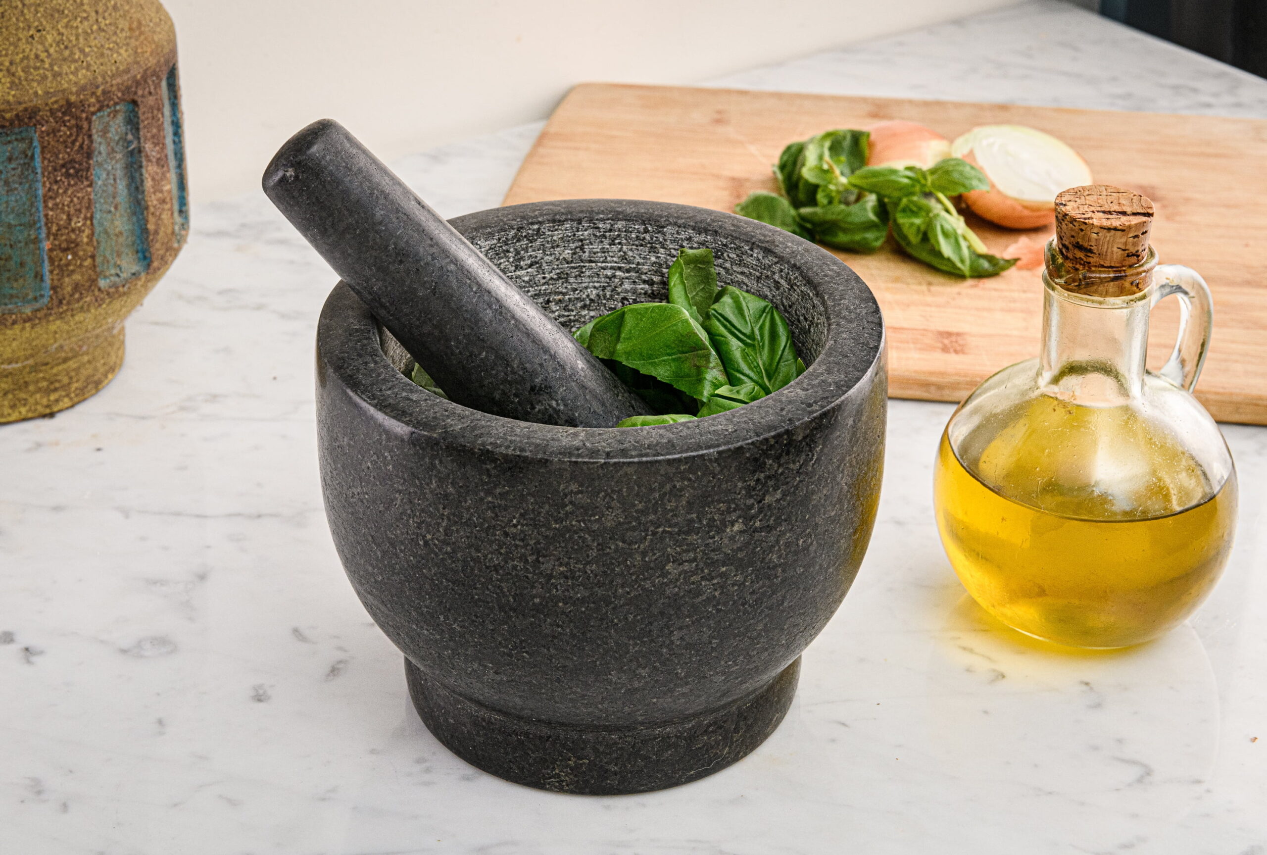 Cilio by Frieling Goliath Natural Mortar and Pestle Spice Grinder