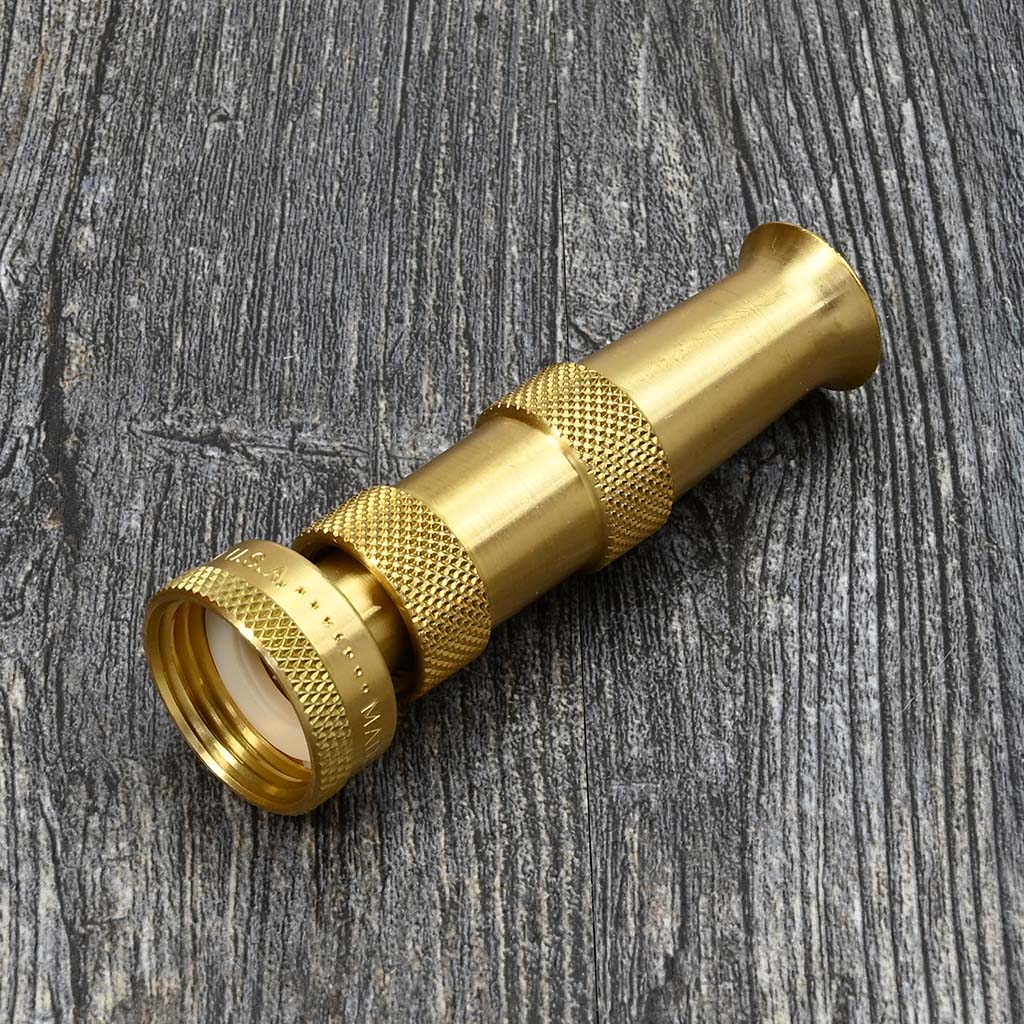 Dramm Brass Adjustable Hose Nozzle