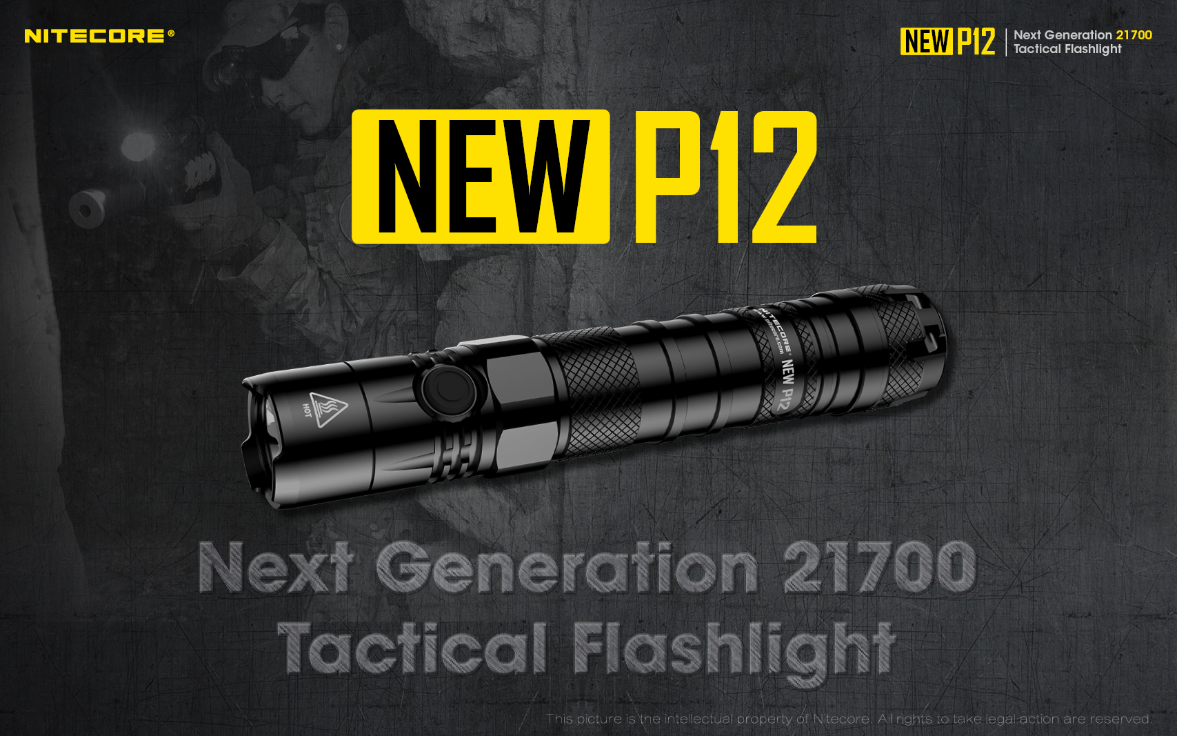 Nitecore P12 Flashlight