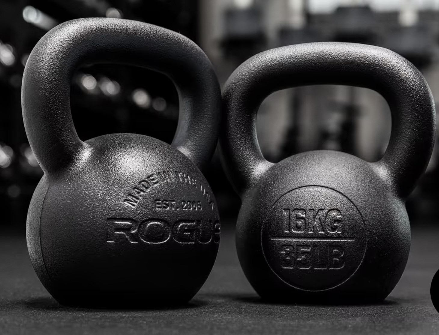 Rogue Powder Coat Made in USA Kettlebells